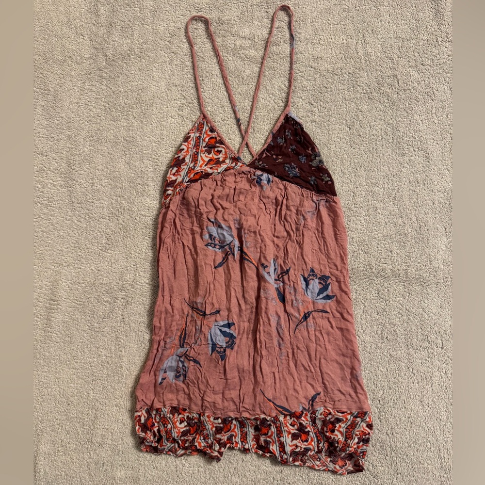 Free People 'All Mixed Up' Slip Dress - Picture 4 of 6